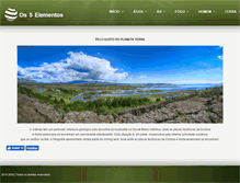 Tablet Screenshot of os5elementos.com